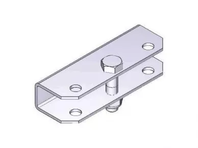 CAME 119RID077 Gate hooking bracket - ferni