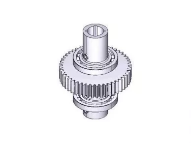 CAME 119RID356 Fe40 standard-fast low-speed shaft