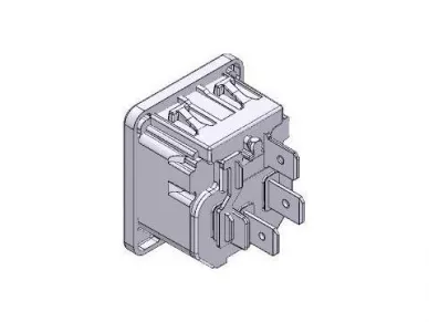 CAME 119RIE127 Socket with fuse holder V600 v700