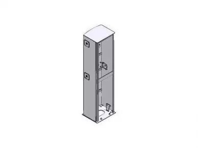CAME 119RIG069 Stainless steel barrier cabinet G4001