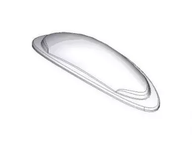 CAME 119RIR241 Flashing light transparent dome - g02801