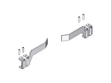 CAME 119RIY038 Bx bk bxv pair of limit switch tabs