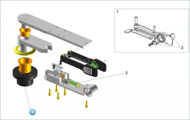 FAAC 63000025 High bushing group(for mech.release