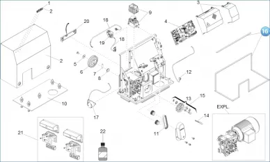 FAAC 63000079 Emka cod.1016-75  mt. seal