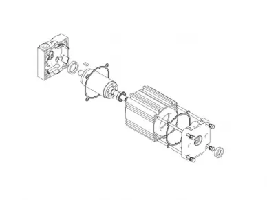 FAAC 63003156 Motor 540/541/mercury