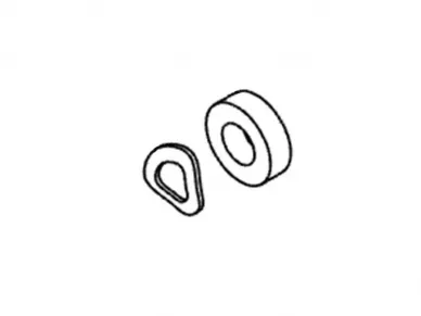FAAC 7093055 Seal for rotating shaft a 10307 fkm