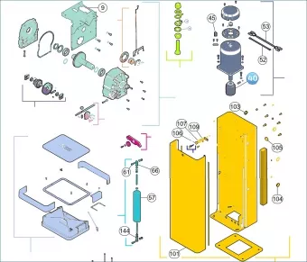 Nice PD1912A0000 Endless screw 