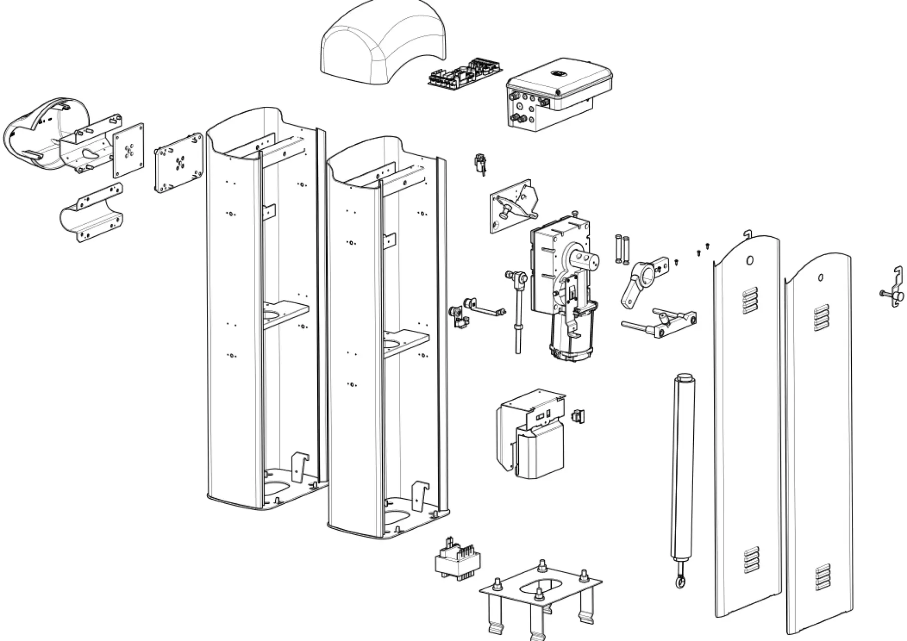 Service parts CAME Came Gard 3 G3000-G3001