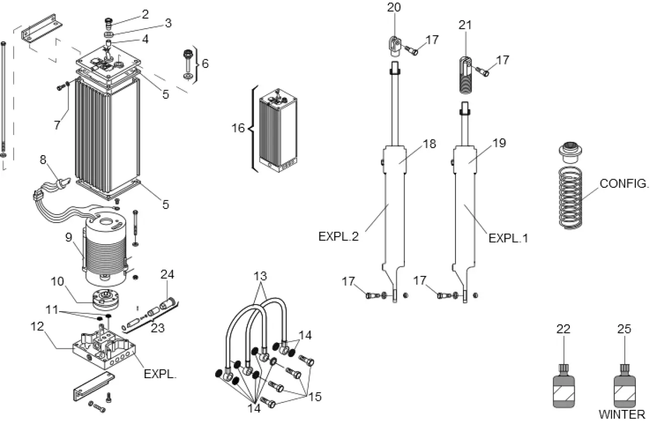 Service parts FAAC Faac 620 SR 2