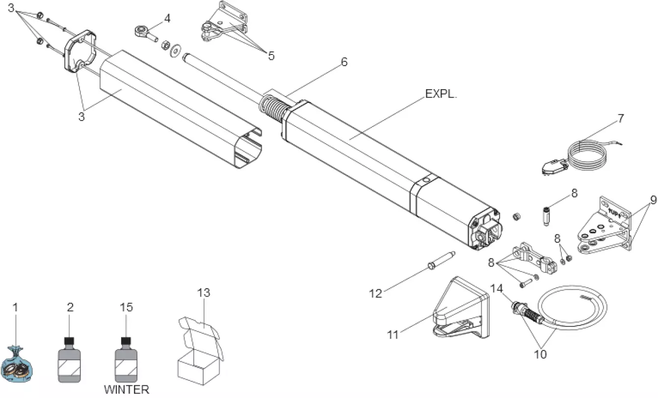 Service parts FAAC Faac S450H SB