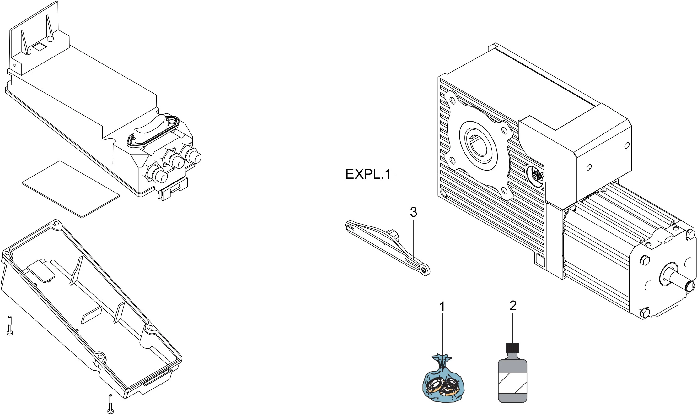 Service parts Genius Genius Mercury V 3PH