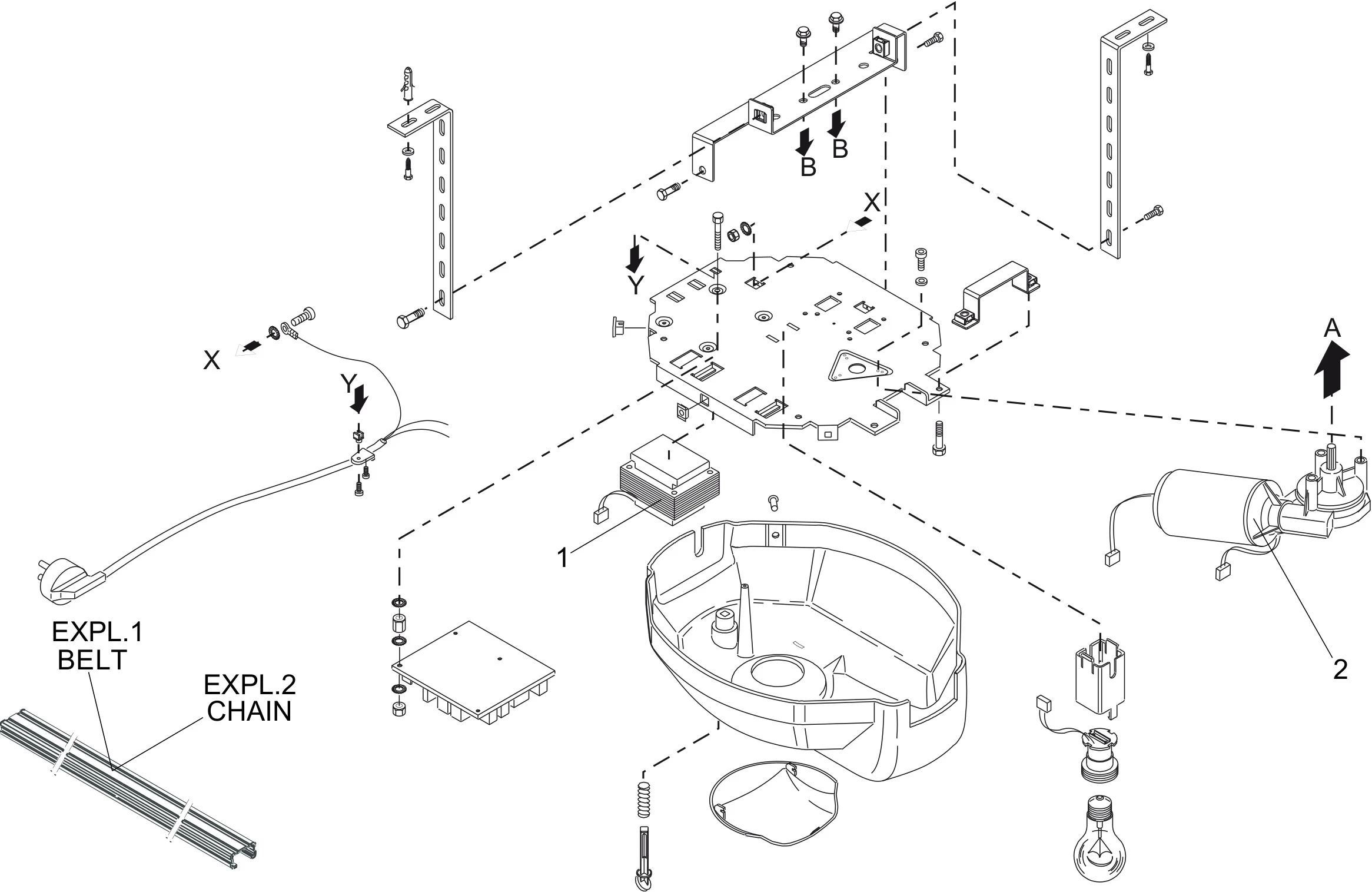 Service parts Genius Genius Zenith G100