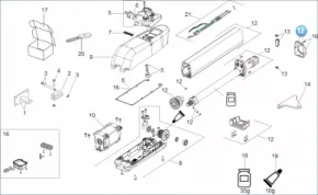 FAAC 63003343 Tube group 415