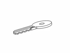 FAAC 713021 Key for 770 nr 201