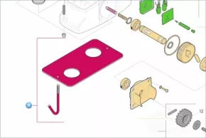 KingGates 172372 Accessories and fixing kit DYNAMOS (901120000)